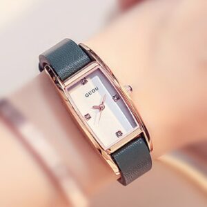 Guou Brand Fashion Rectangle Women Watch