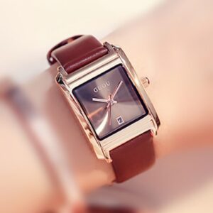 Guou Brand Simple Square Watch