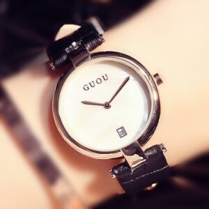 Guou Brand Simple Numberless Watch